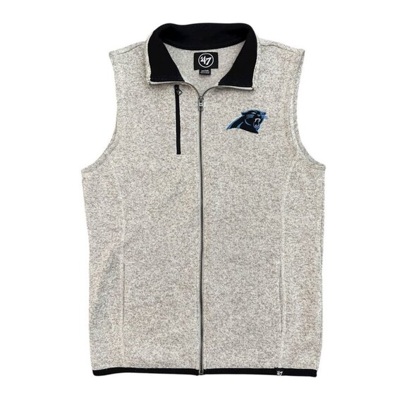 ’47 Other - ‘47 Carolina Panthers Full Zip Vest